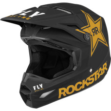 Шлем (кроссовый) FLY RACING KINETIC RockStar черный/золотой M