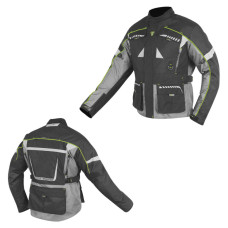 Куртка (текстиль) HIZER AT-5000 серая (М)