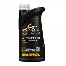 MANNOL 4-takt MOTORBIKE 20w50 HD минер масло для мотоциклов 1л API SL