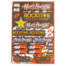 Наклейки набор RockStar D6007