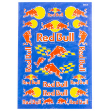 Наклейки набор Red Bull D6019