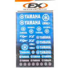 Наклейки набор YZ Yamaha EX-007