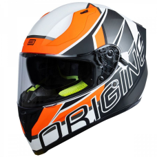 Шлем (интеграл) ORIGINE STRADA COMPETITION Hi-Vis оранжевый/белый матовый, XL