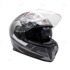 Шлем (интеграл) KIOSHI Avatar 316 серый XL