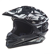Шлем (кроссовый) AiM JK803S White/Black, XXL 