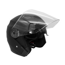 Шлем (открытый со стеклом) KIOSHI 516 Solid черный матовый L