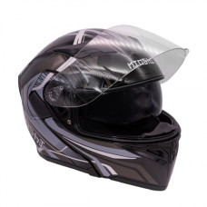 Шлем (модуляр) KIOSHI Tourist 316М серый, XL