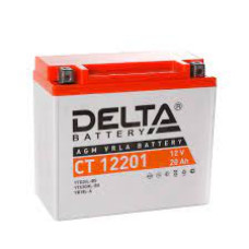 АКБ Delta CT 12201 (12V / 20Ah)  YTX20HL-BS, YTX20L-BS