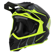Шлем (кроссовый) Acerbis X-TRACK 22-06 Black/Fluo-Yellow, M