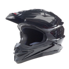 Шлем (кроссовый) AiM JK803 Black Glossy, L