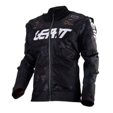 Куртка мото LEATT #10 black (текстиль) (L)
