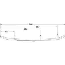 Коньки карбидные Polaris пара 2875723 (SPI)