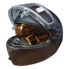 Шлем (модуляр) снегоходный Vega Spark черный матовый 2XL
