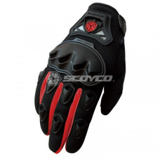 Перчатки текстильные Scoyco MC29 (черно-красный) XL