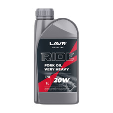 Масло вилочное LAVR MOTO RIDE FORK oil 20W 1 л.