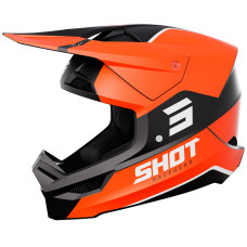 Шлем (кроссовый) SHOT FURIOS BOLT оранжевый/черный матовый, L