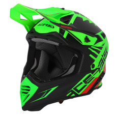 Шлем (кроссовый) Acerbis X-TRACK 22-06 Fluo-Green/Black, M 