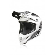 Шлем (кроссовый) Acerbis X-TRACK 22-06 Black/White, M 